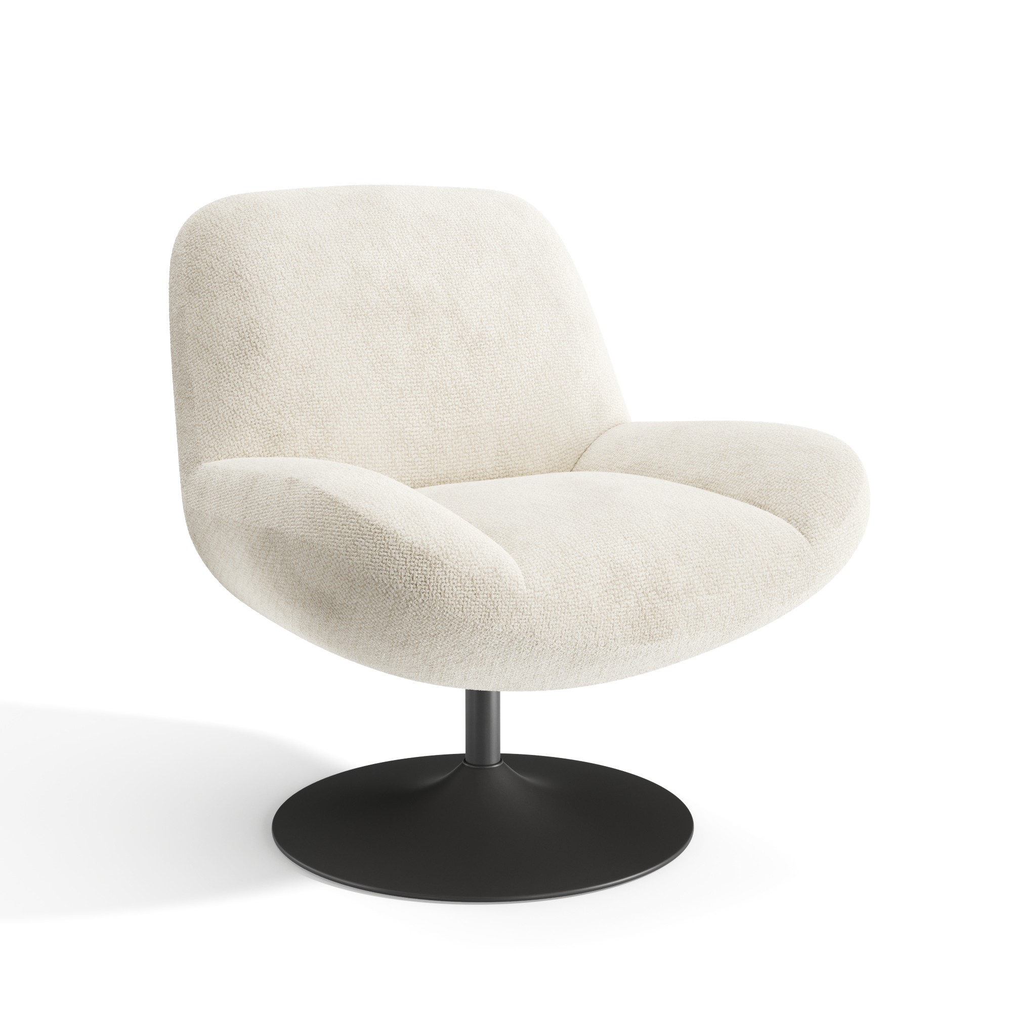 RETRO swivel armchair