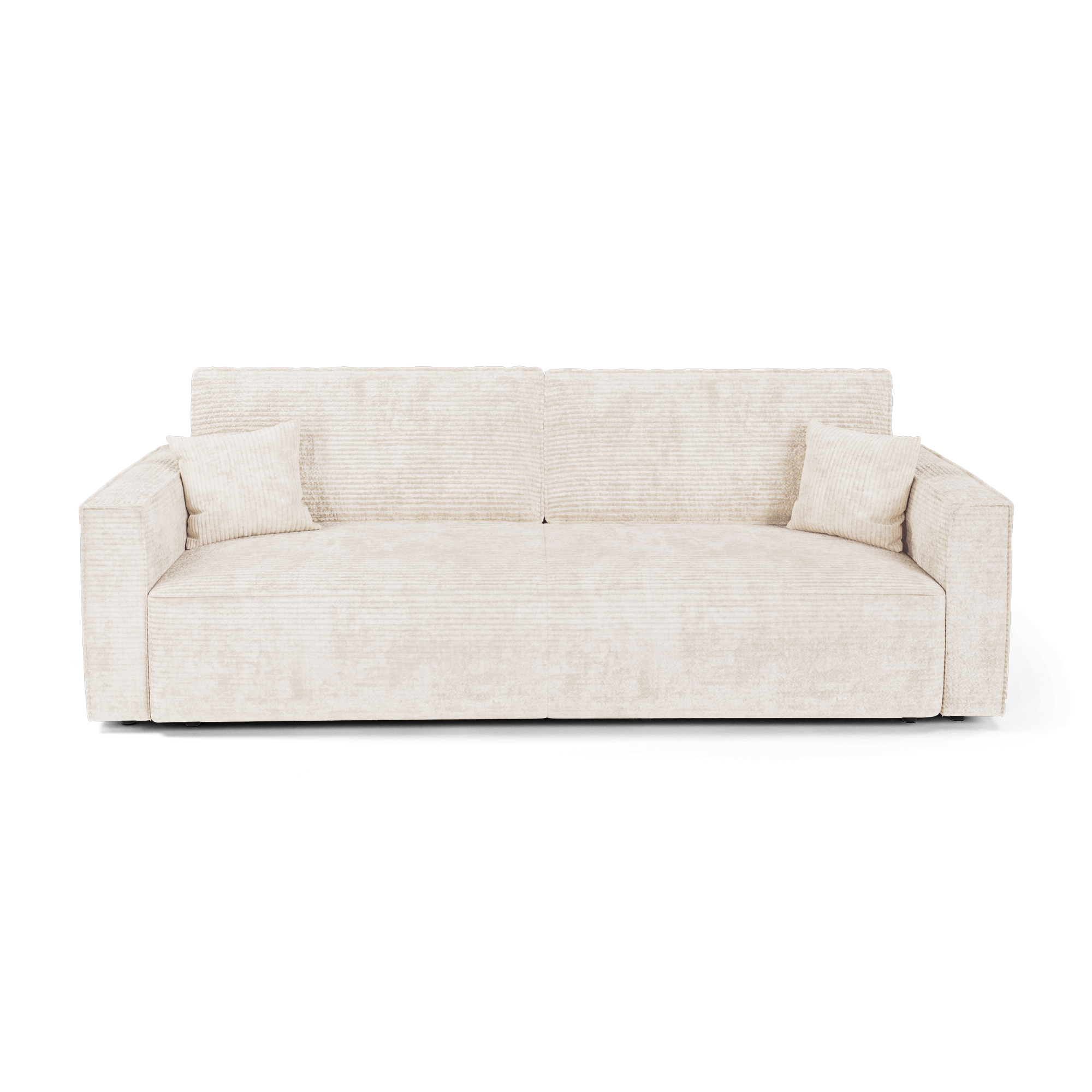 KELY convertible 4 places avec coffre noyer