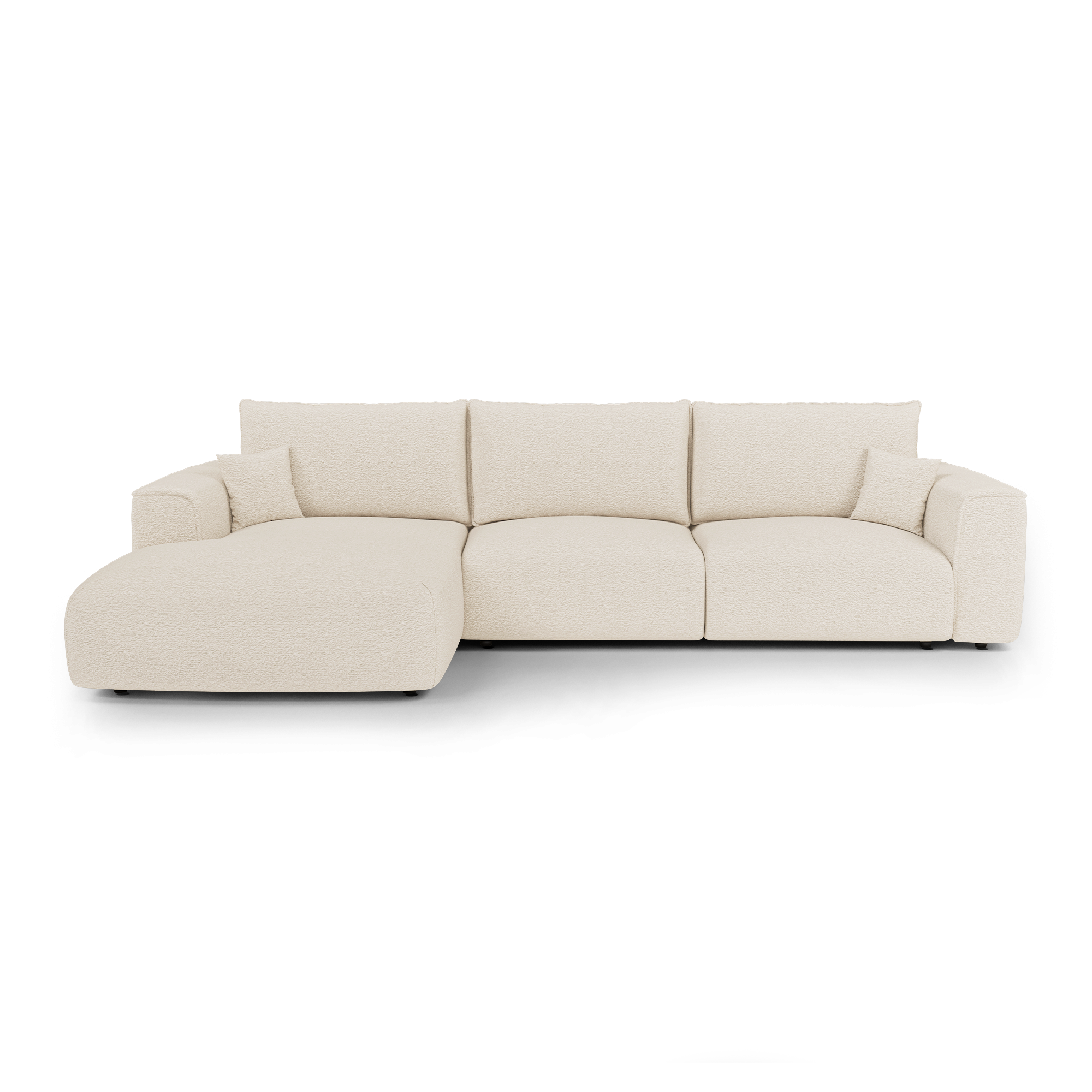 COMO angle gauche convertible avec coffre