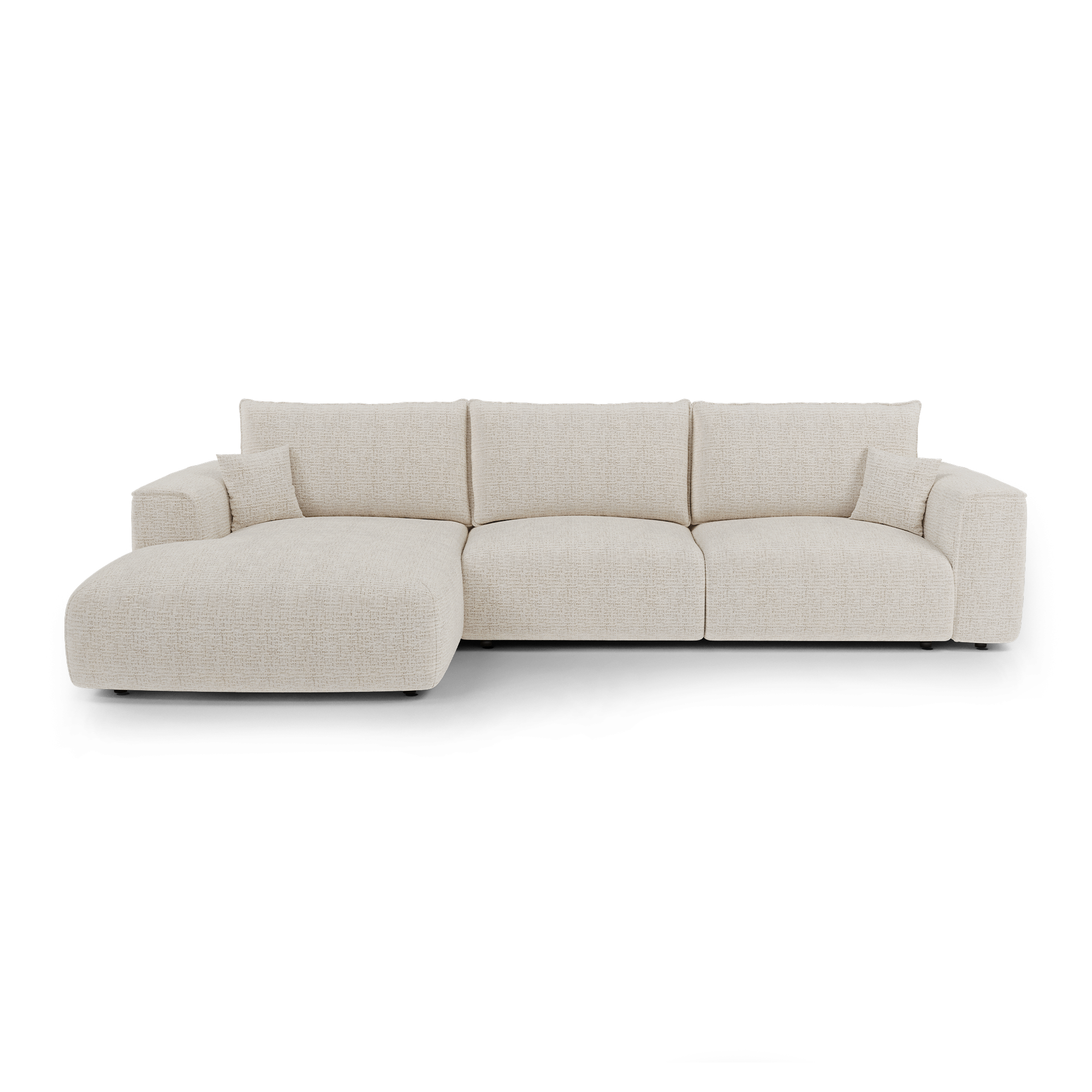 COMO angle gauche convertible avec coffre
