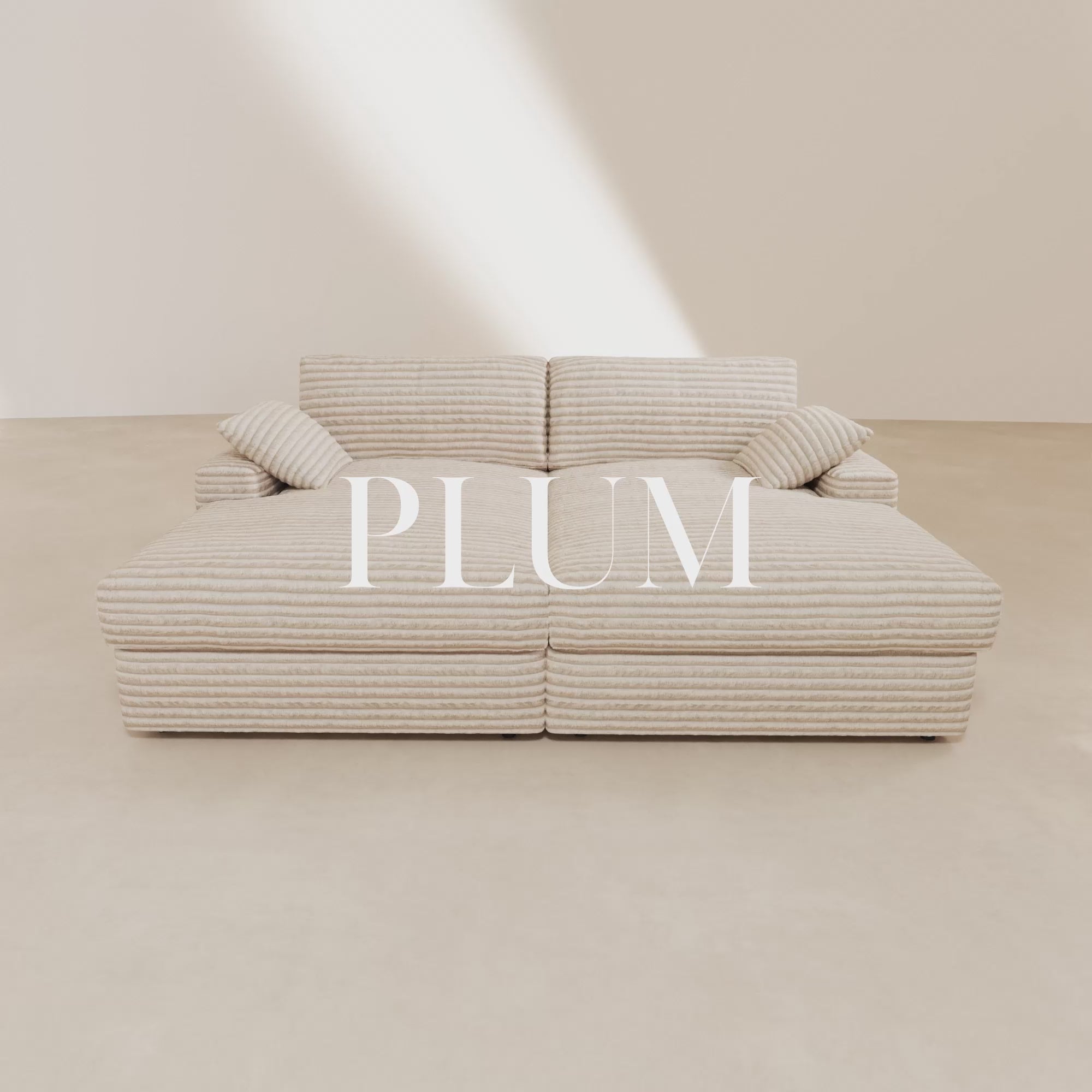 Charger la vidéo : PLUM modulable 4 places